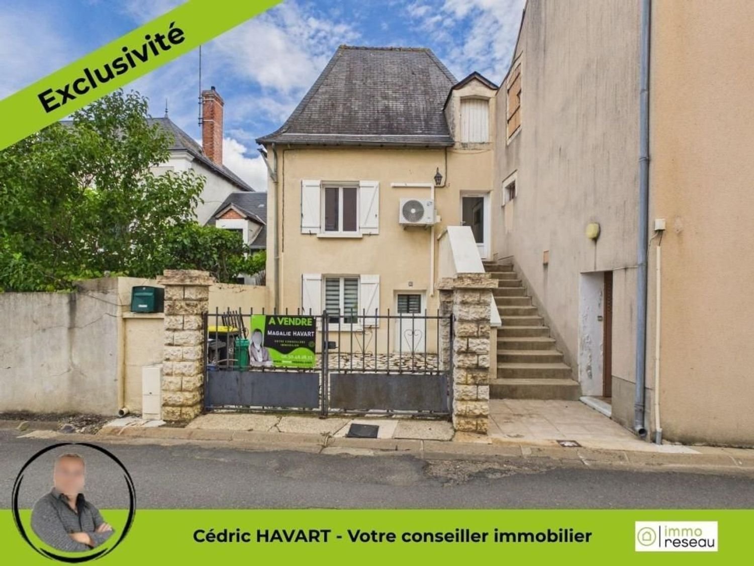 Maison à vendre, 54m², Thenay