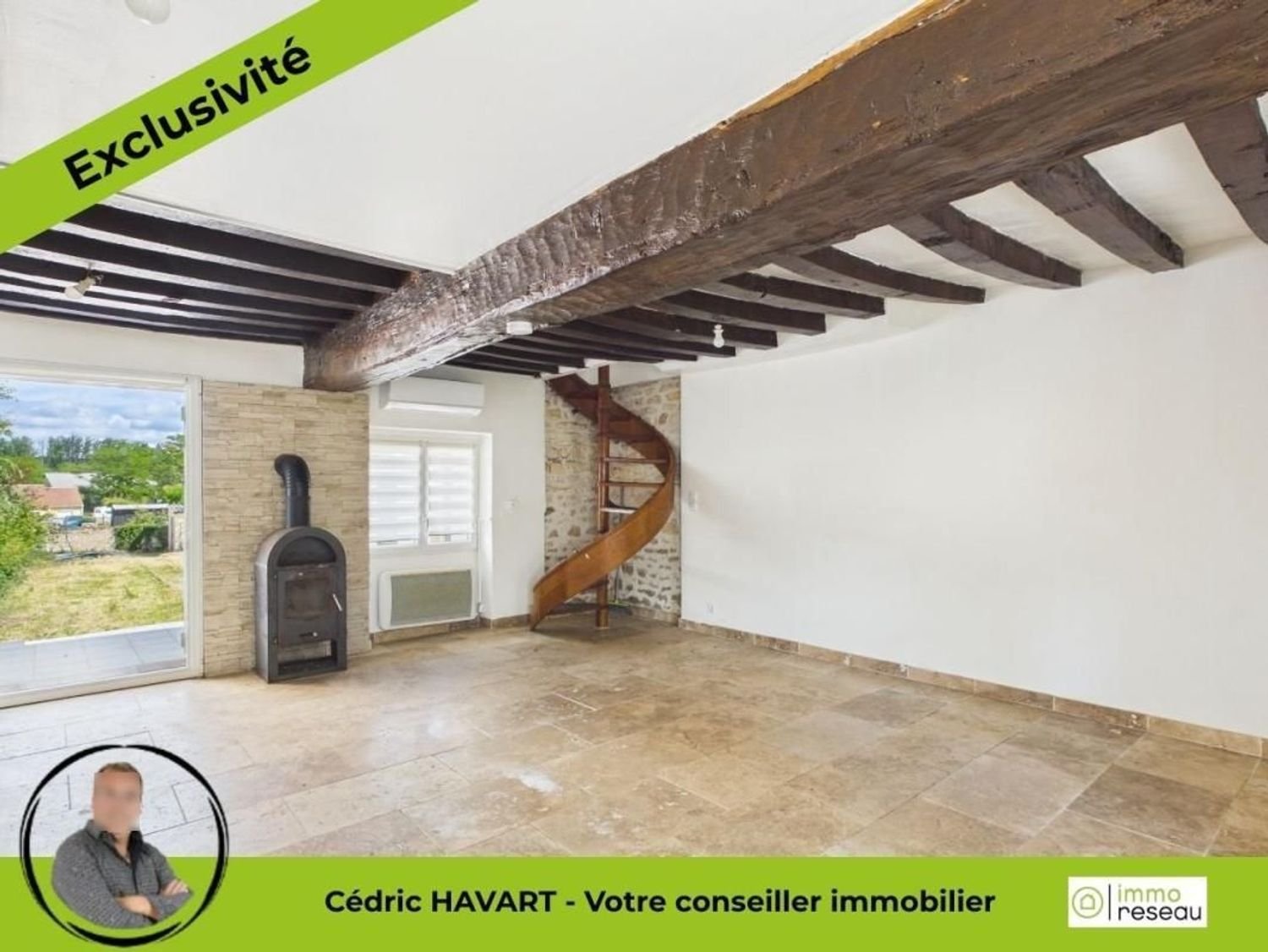 Maison à vendre, 54m², Thenay