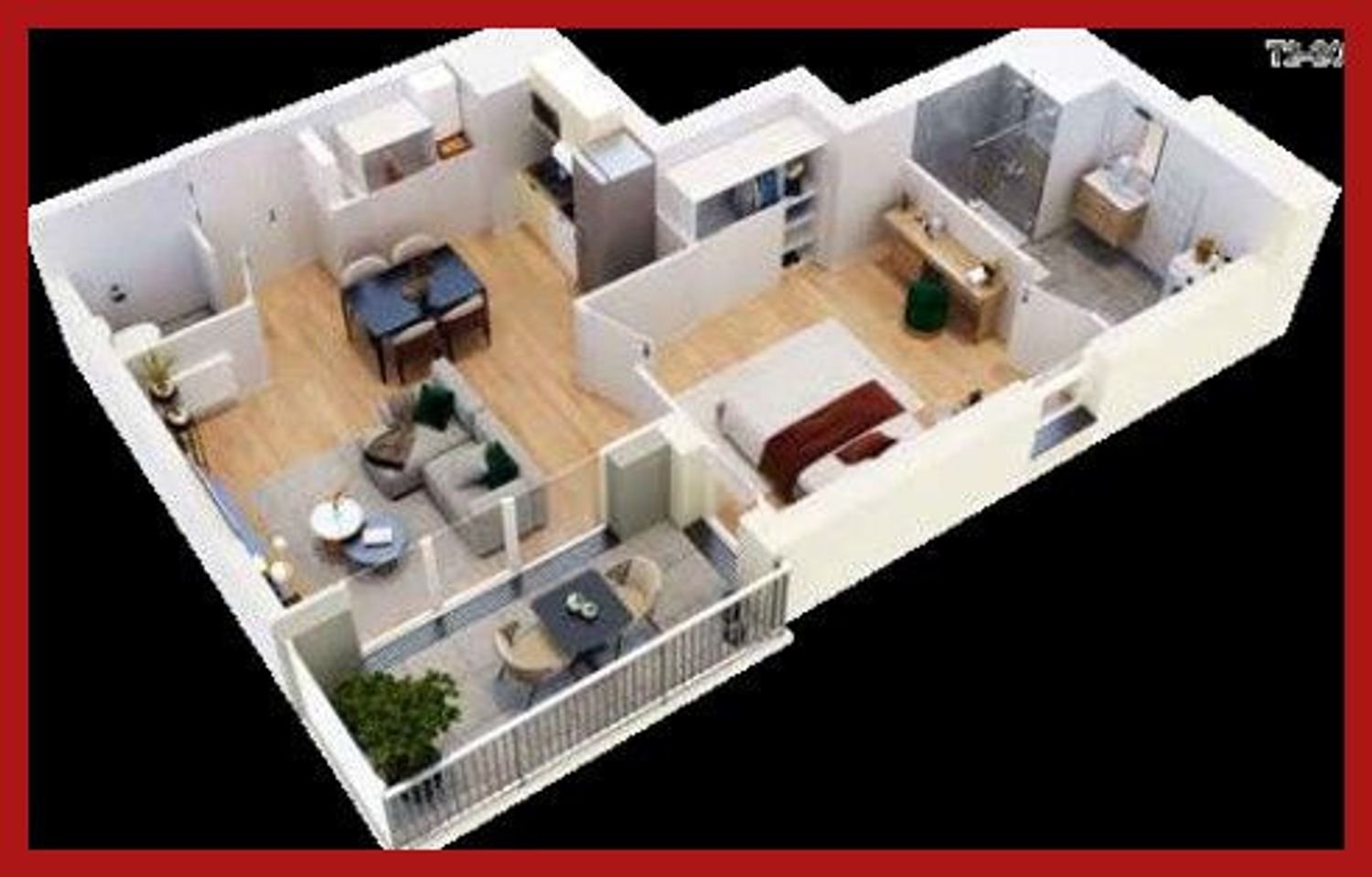 Appartement à vendre, 44m², Challans
