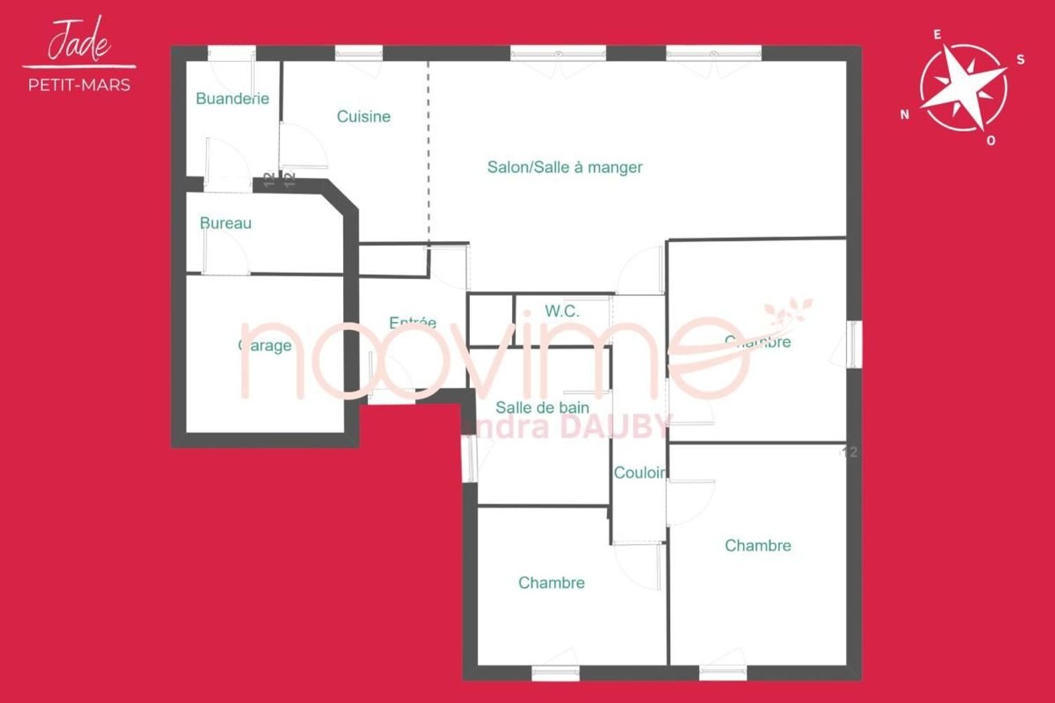 Maison à vendre, 107m², Petit-Mars