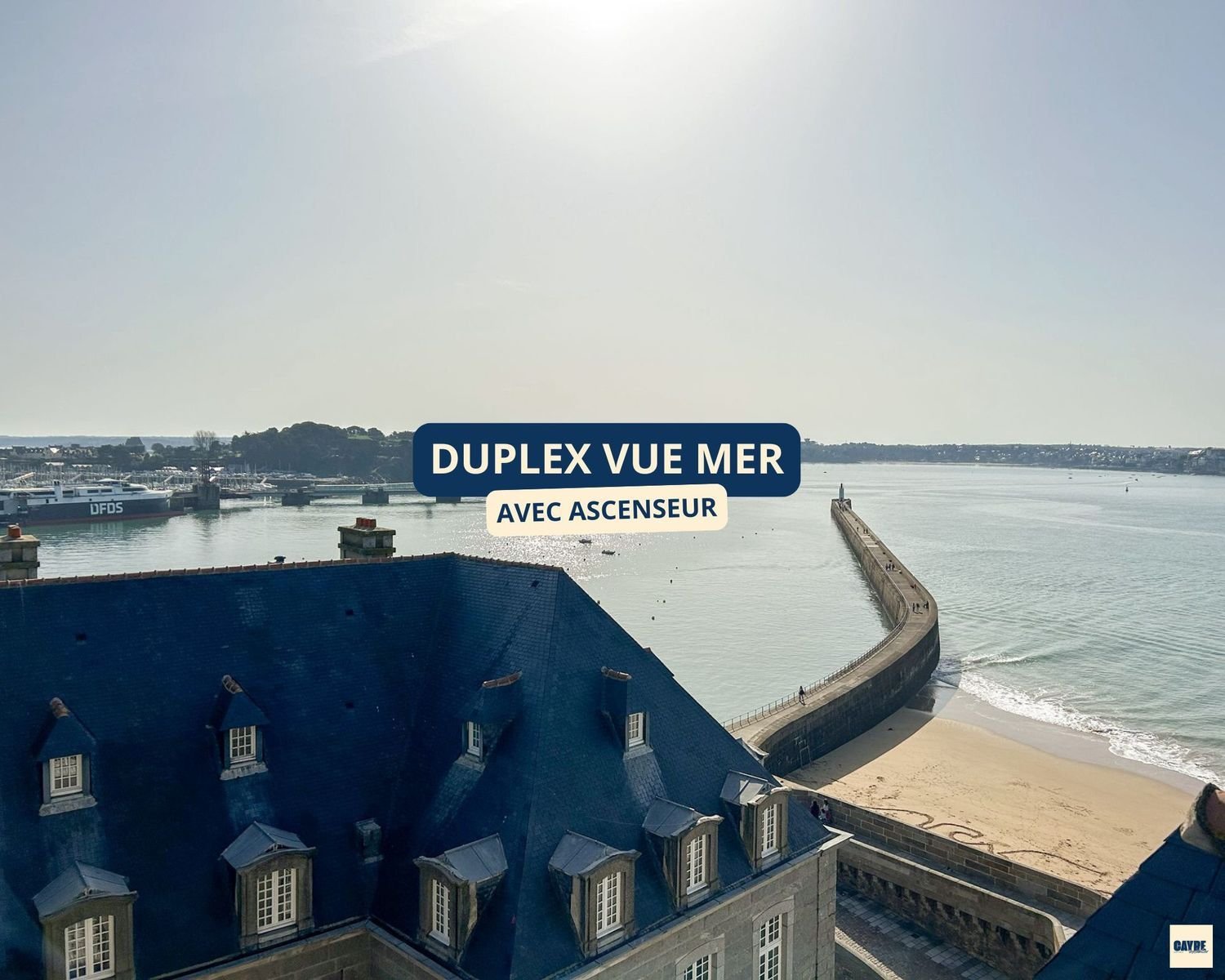 Appartement à vendre, 73m², Saint-Malo