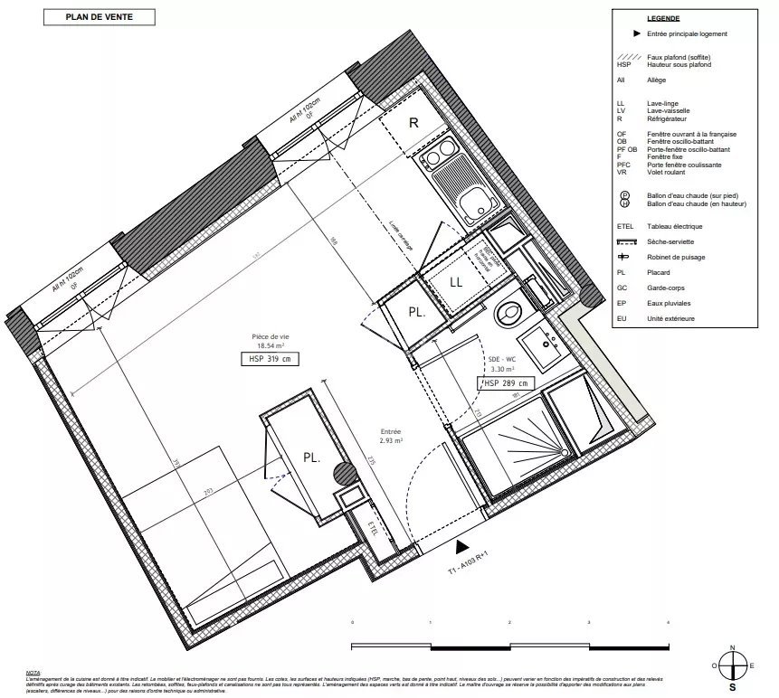 Appartement à vendre, 25m², Saint-Malo