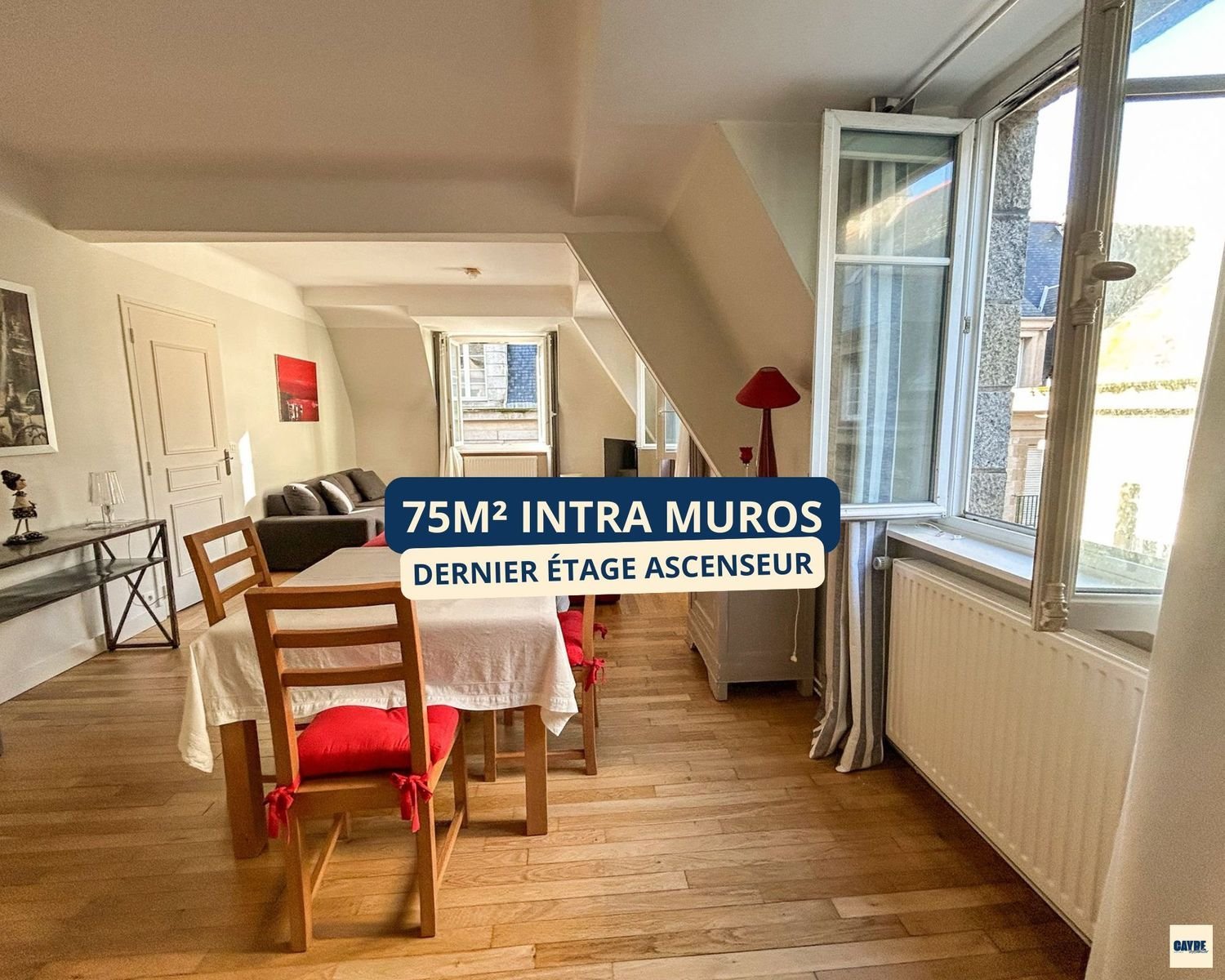 Appartement à vendre, 73m², Saint-Malo