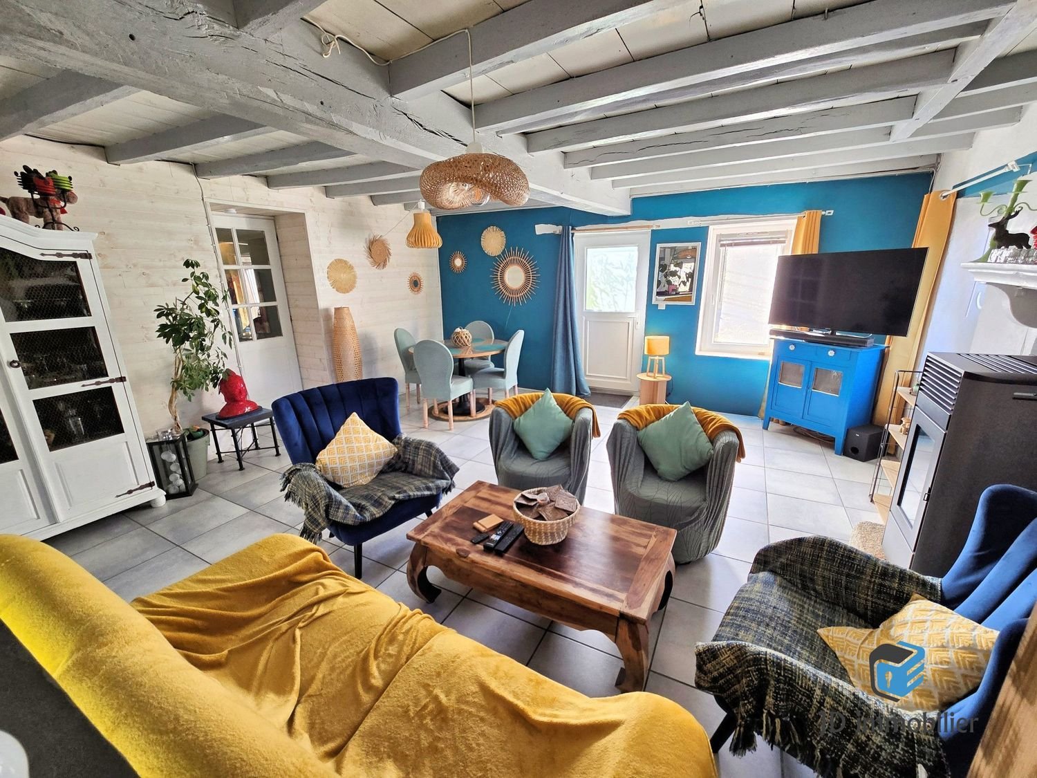 Maison à vendre, 65m², Saint-Denis-la-Chevasse