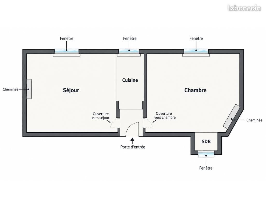 Appartement à vendre, 33m², Saint-Ouen-sur-Seine