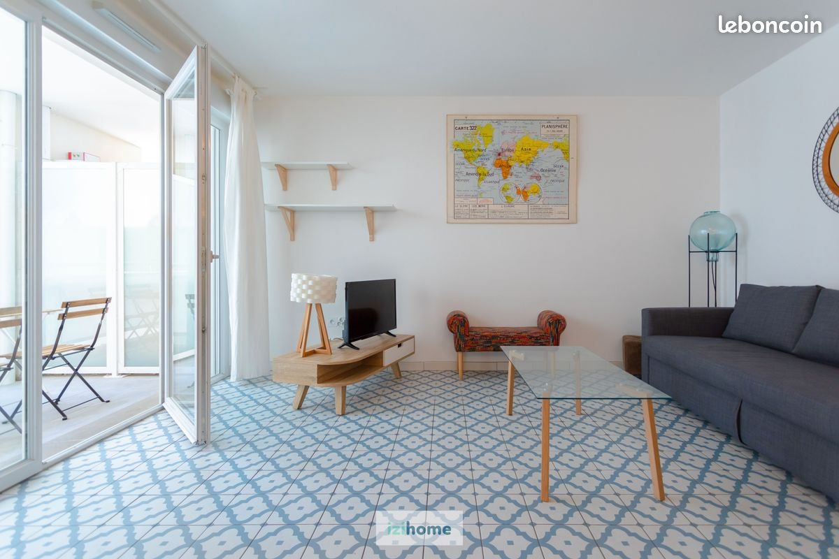 Appartement à louer, 47m², Marseille 2ème