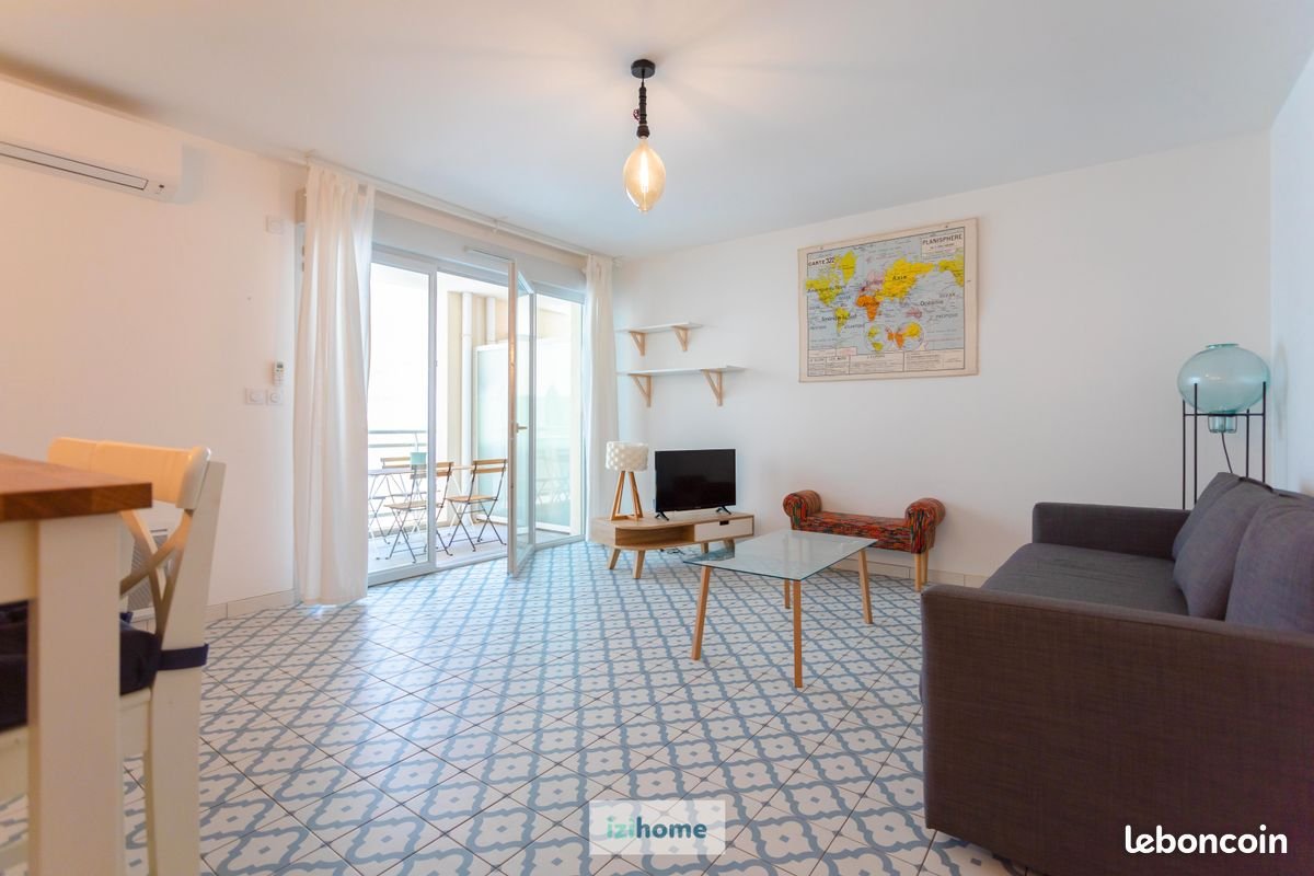 Appartement à louer, 47m², Marseille 2ème