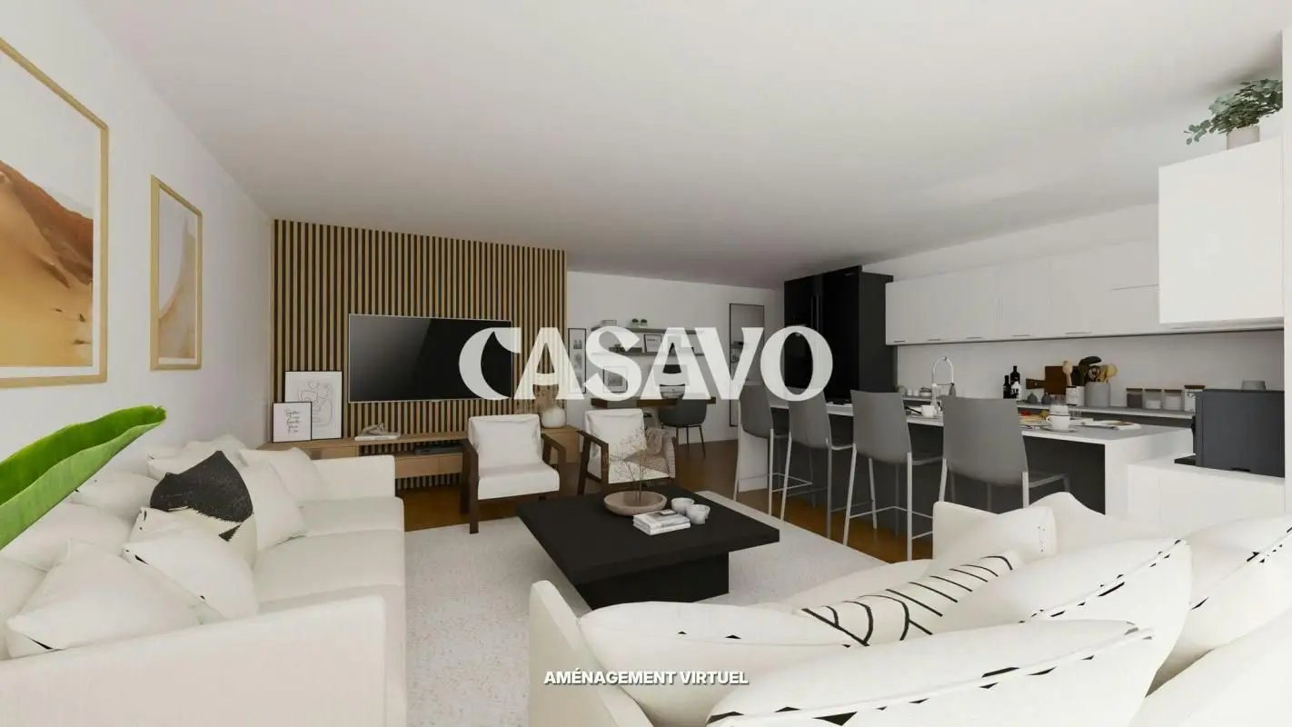 Appartement à vendre, 91m², Paris 20ème
