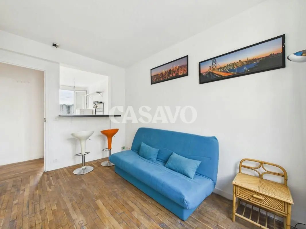 Appartement à vendre, 22m², Paris 18ème