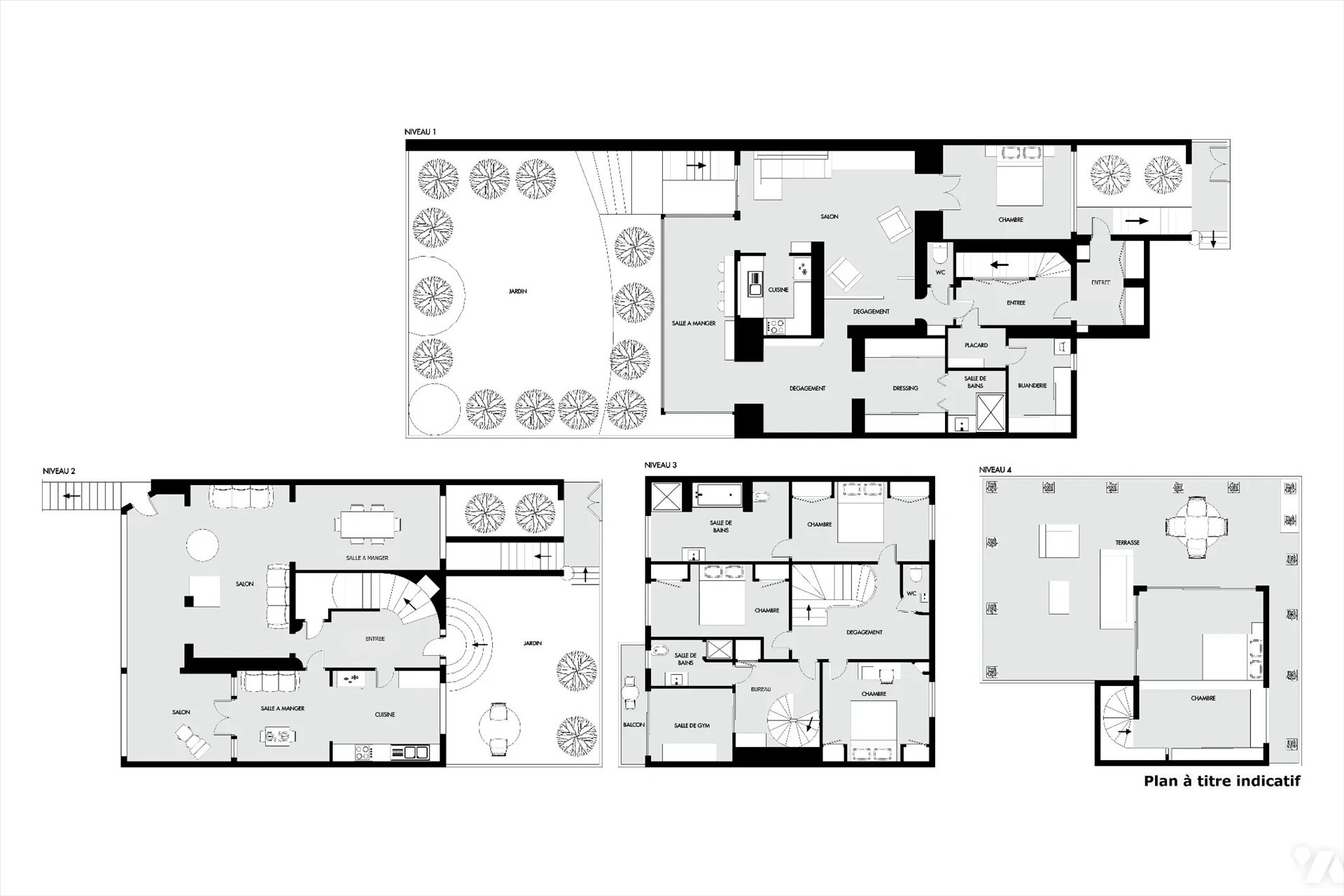 Maison à vendre, 280m², Saint-Cloud