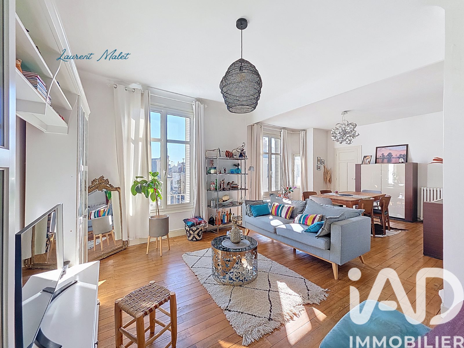 Appartement à vendre, 102m², Tours