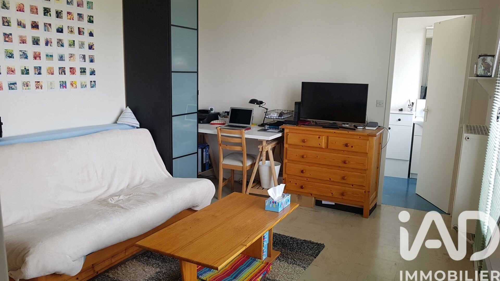 Appartement à louer, 26m², La Riche