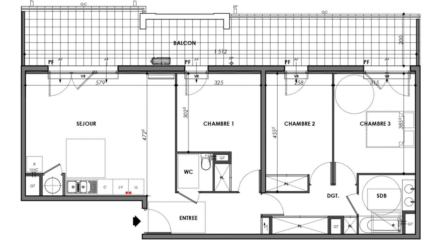 Appartement à vendre, 82m², La Londe-les-Maures