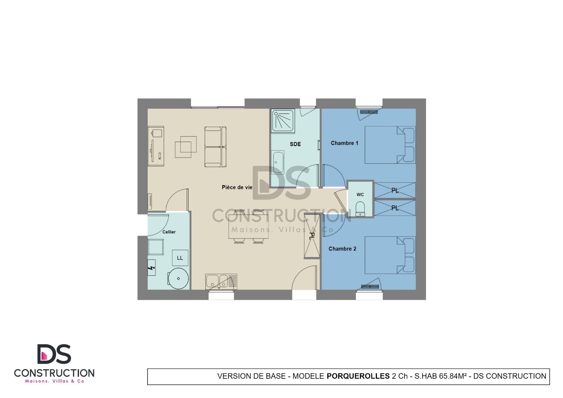 Maison à vendre, 65m², Poitiers