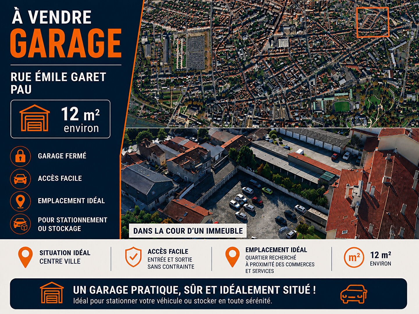 Maison à vendre, 12m², Pau