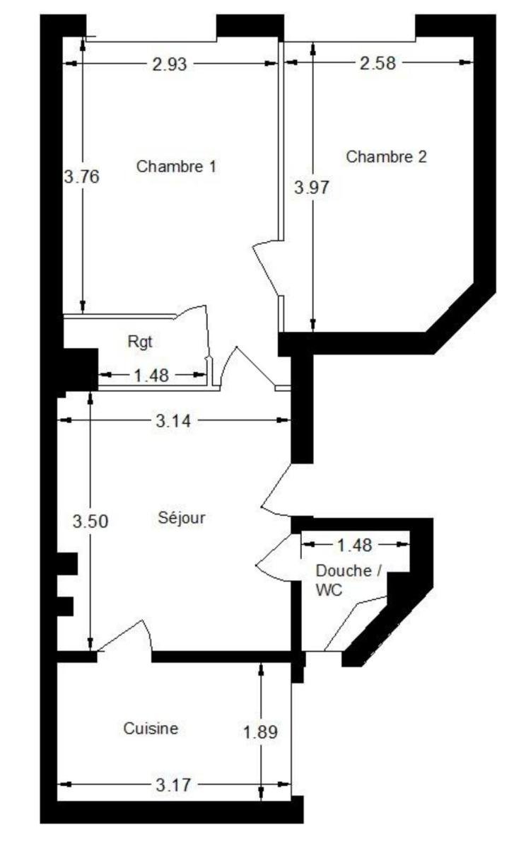 Appartement à vendre, 43m², Levallois-Perret