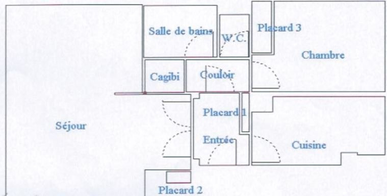 Appartement à louer, 57m², Sèvres