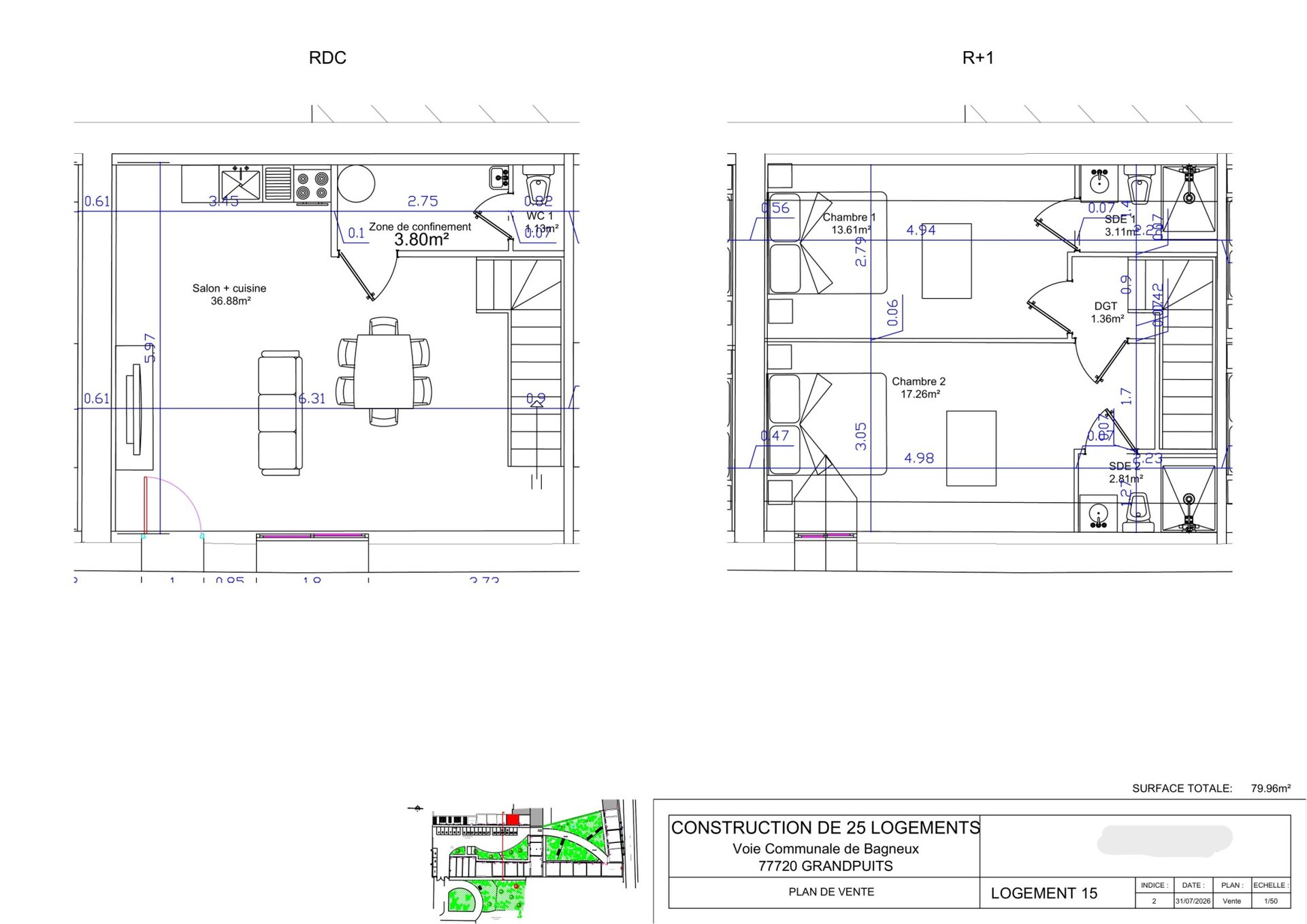 Maison à vendre, 80m², Grandpuits-Bailly-Carrois