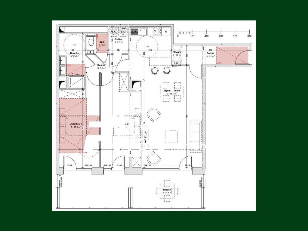 Appartement à vendre, 94m², Dunkerque