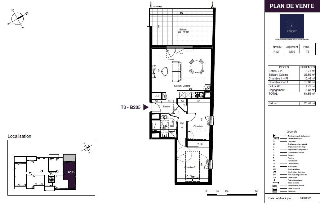 Maison à vendre, 3m², La Rochelle