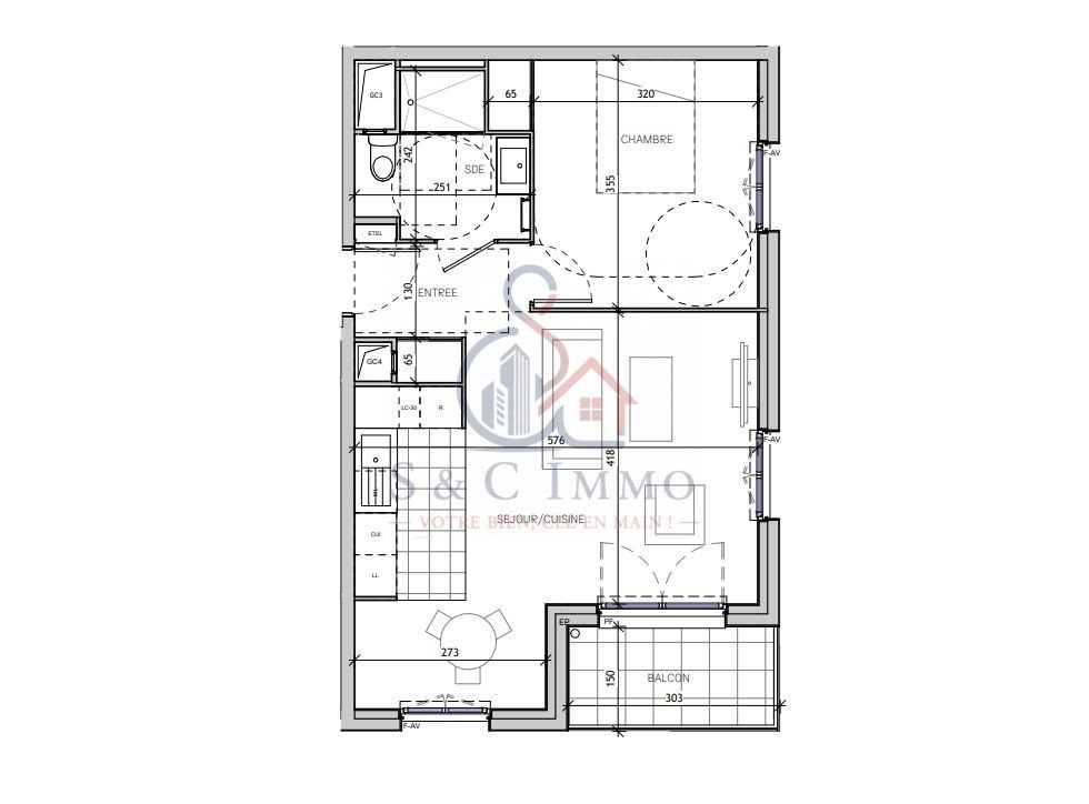 Appartement à vendre, 47m², Combs-la-Ville