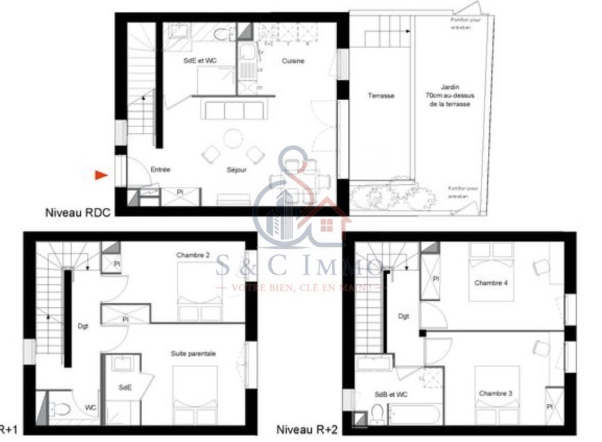 Appartement à vendre, 99m², Argenteuil