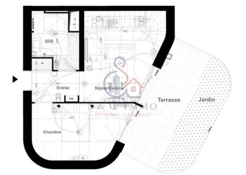 Appartement à vendre, 36m², Saint-Ouen-sur-Seine