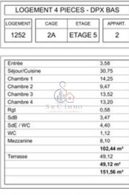 Appartement à vendre, 103m², Le Blanc-Mesnil