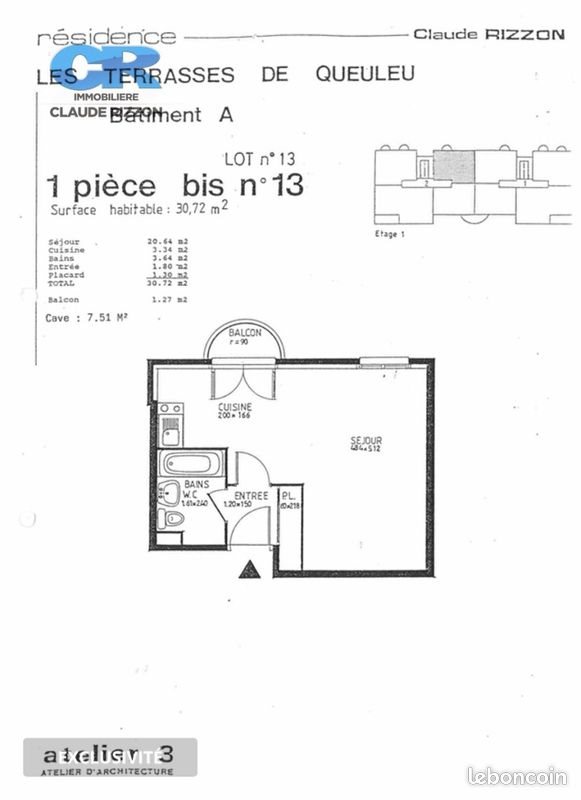 Appartement à vendre, 30m², Metz