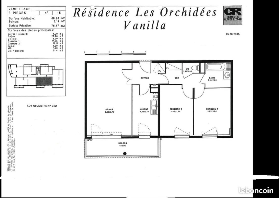 Appartement à vendre, 67m², Thionville