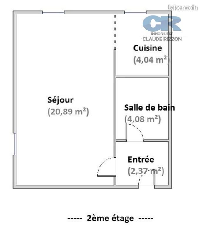 Appartement à vendre, 30m², Metz