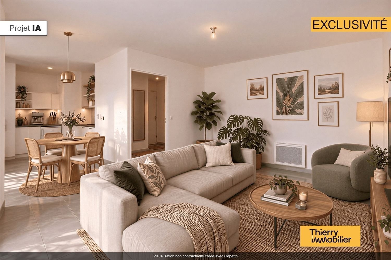 Appartement à vendre, 47m², Saint-Herblain