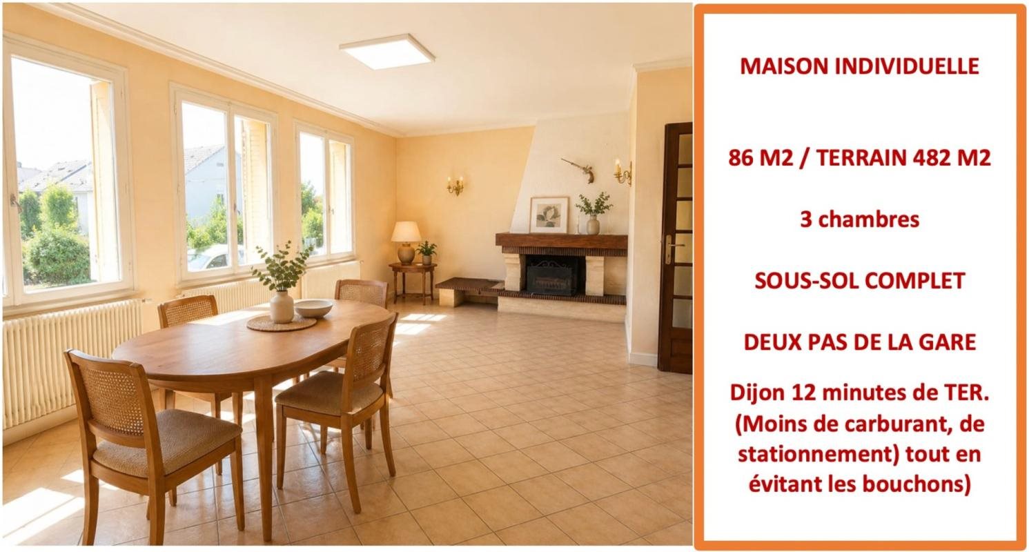 Maison à vendre, 86m², Genlis
