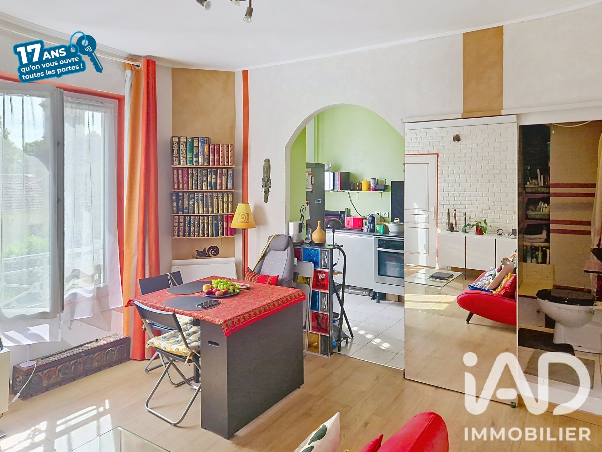 Appartement à vendre, 36m², L'Île-Saint-Denis
