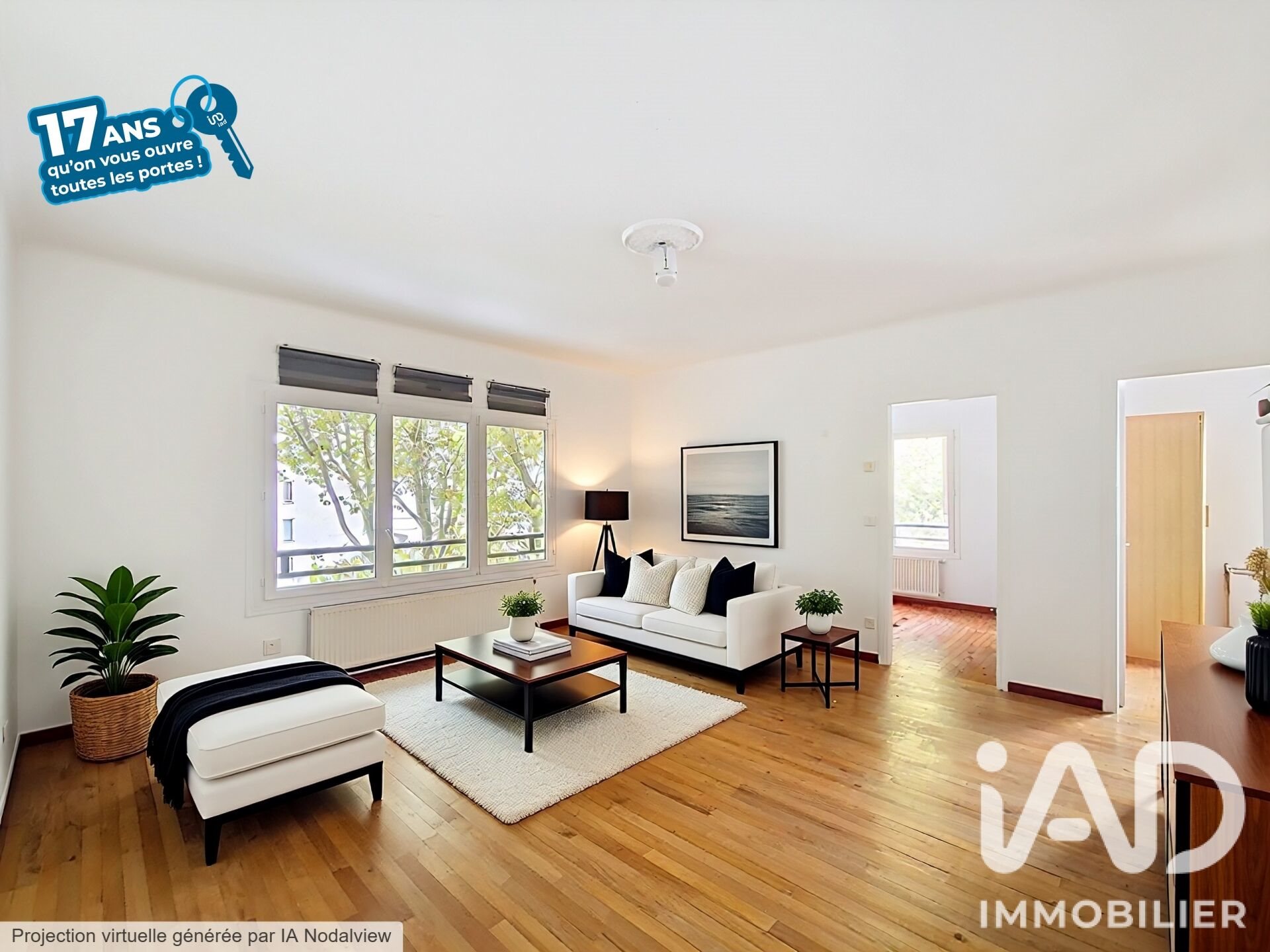 Appartement à vendre, 53m², L'Ile-Saint-Denis
