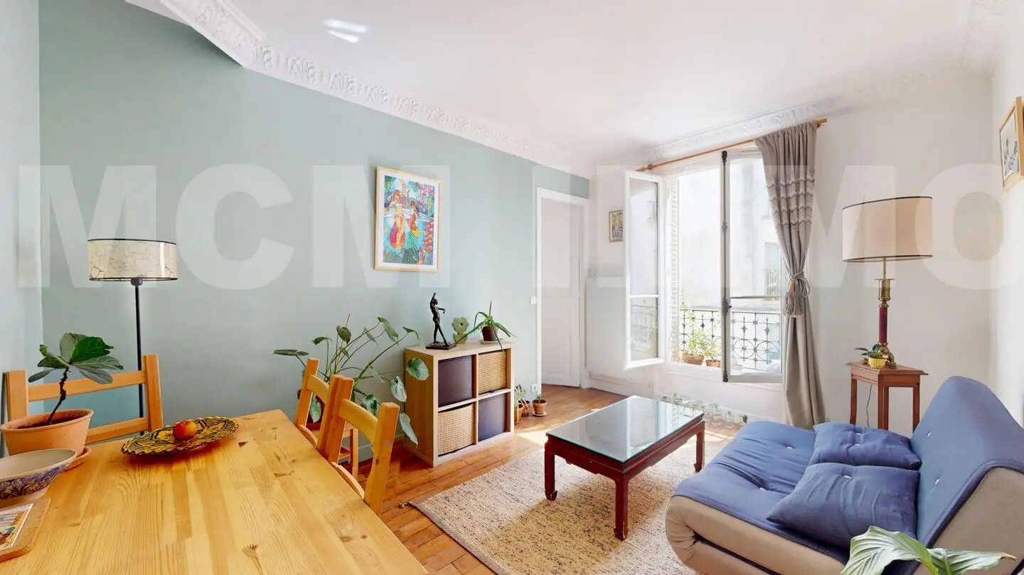 Appartement à vendre, 34m², Paris 18ème