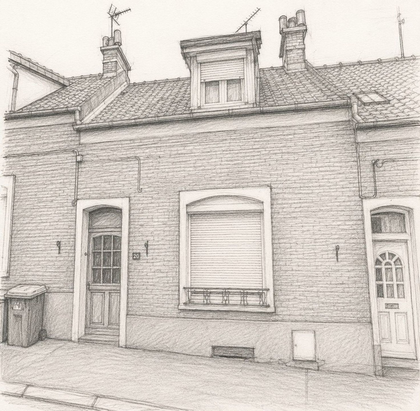 Maison à vendre, 48m², Busigny