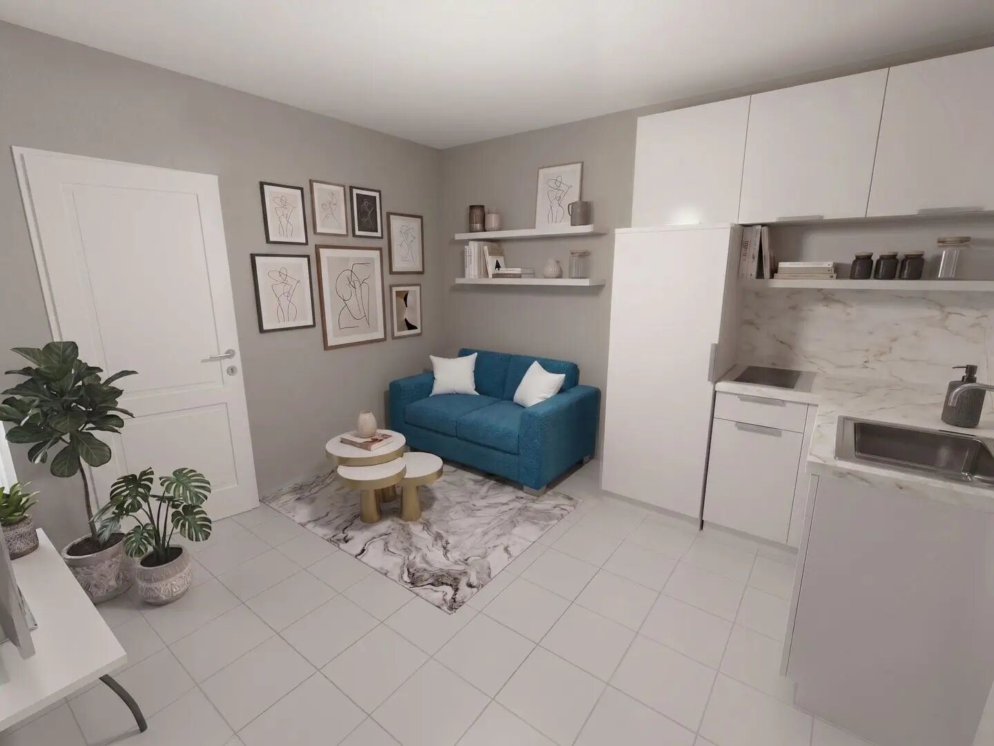 Appartement à vendre, 28m², Villeurbanne