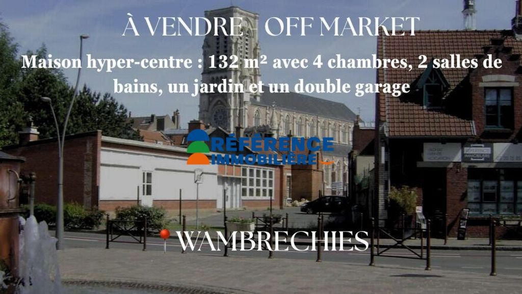 Maison à vendre, 131m², Wambrechies