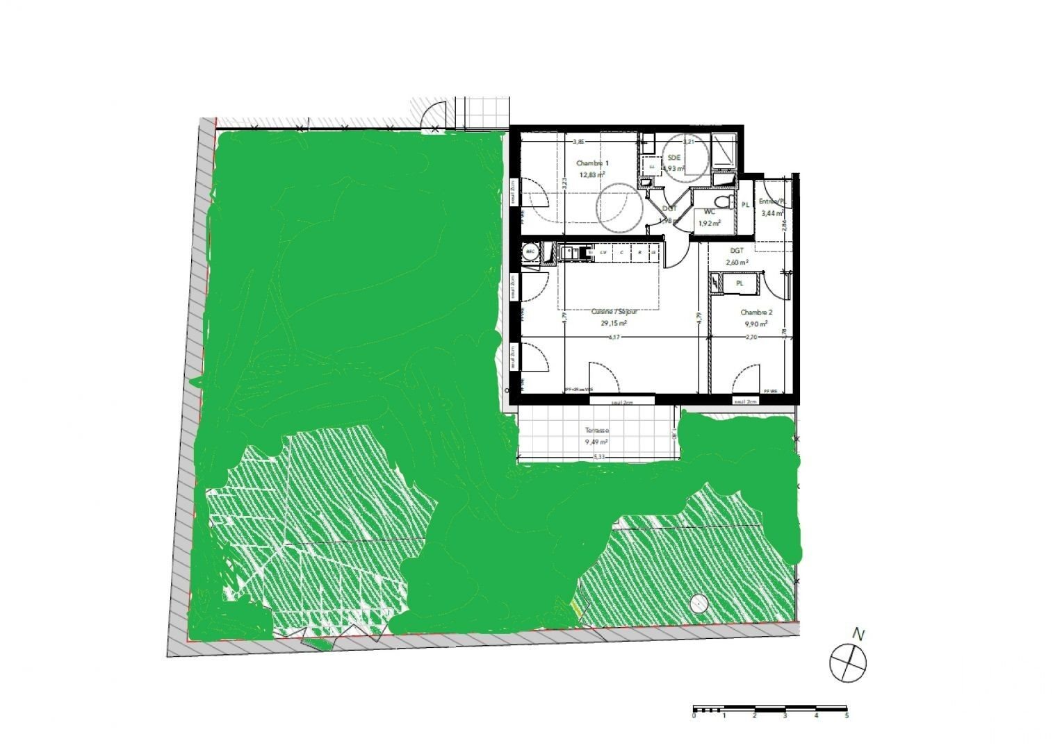 Appartement à vendre, 66m², Paimpol