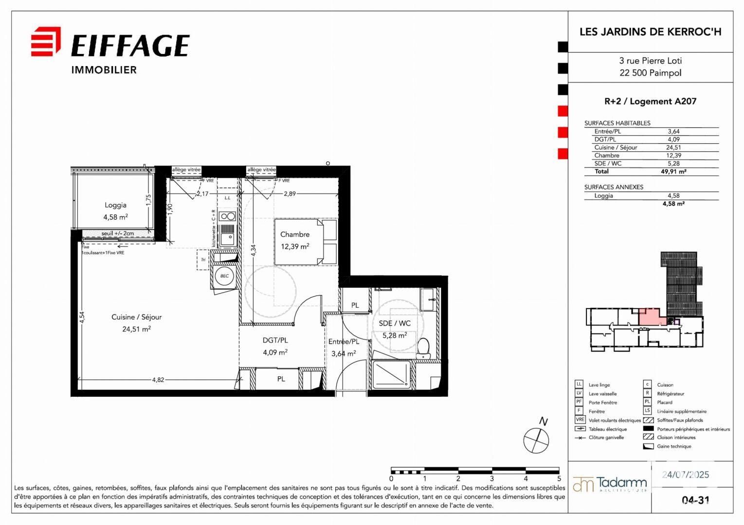 Appartement à vendre, 50m², Paimpol