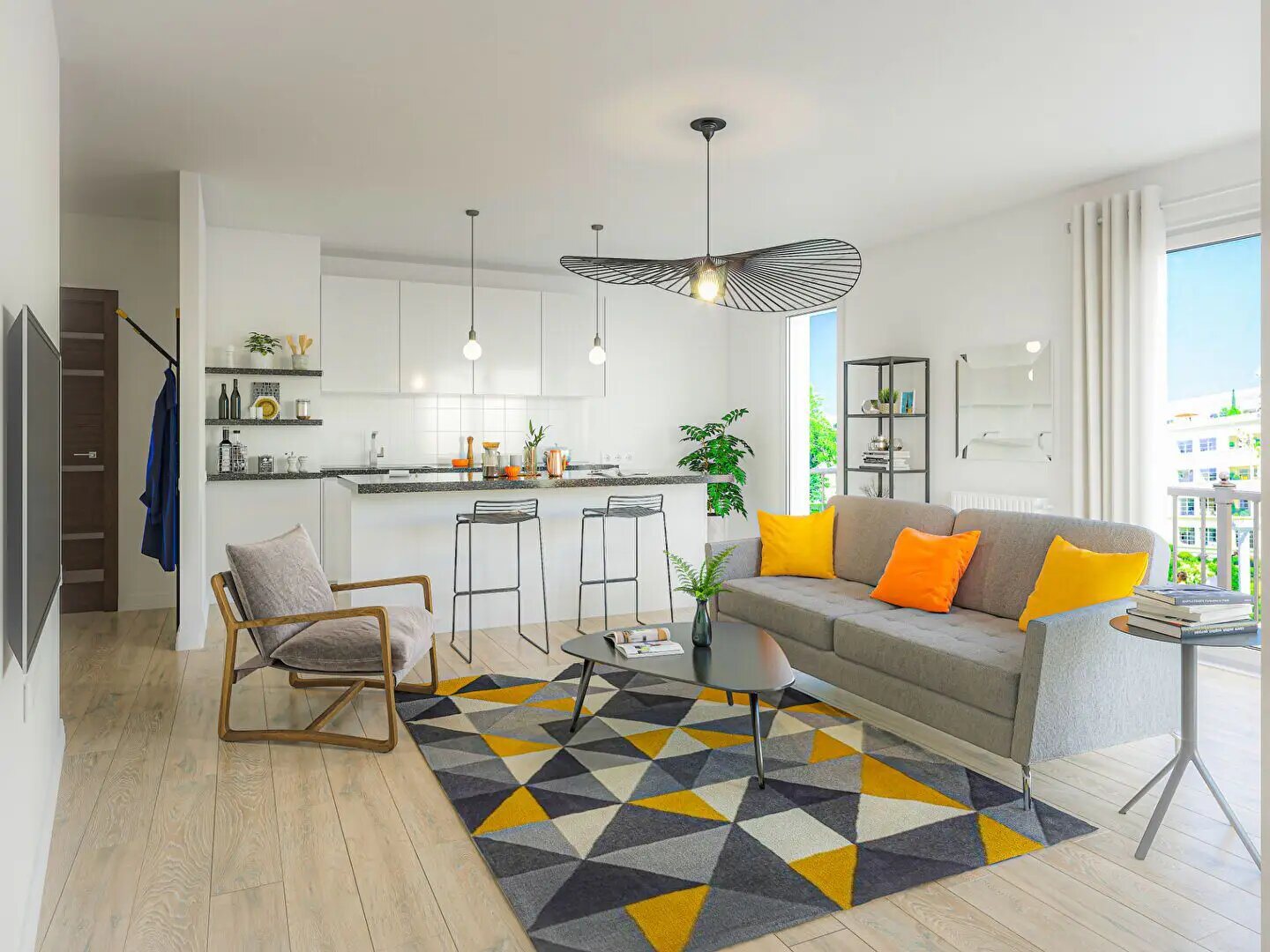 Appartement à vendre, 48m², Vélizy-Villacoublay