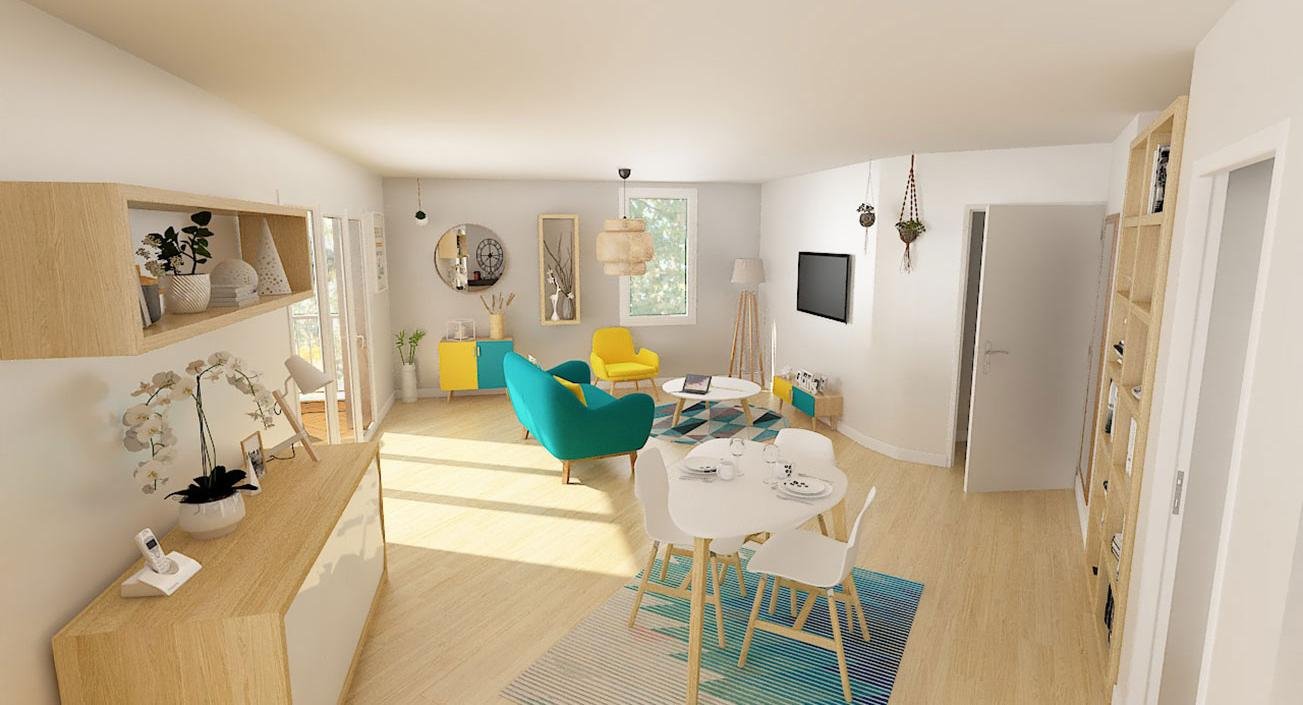Appartement à vendre, 56m², Caen