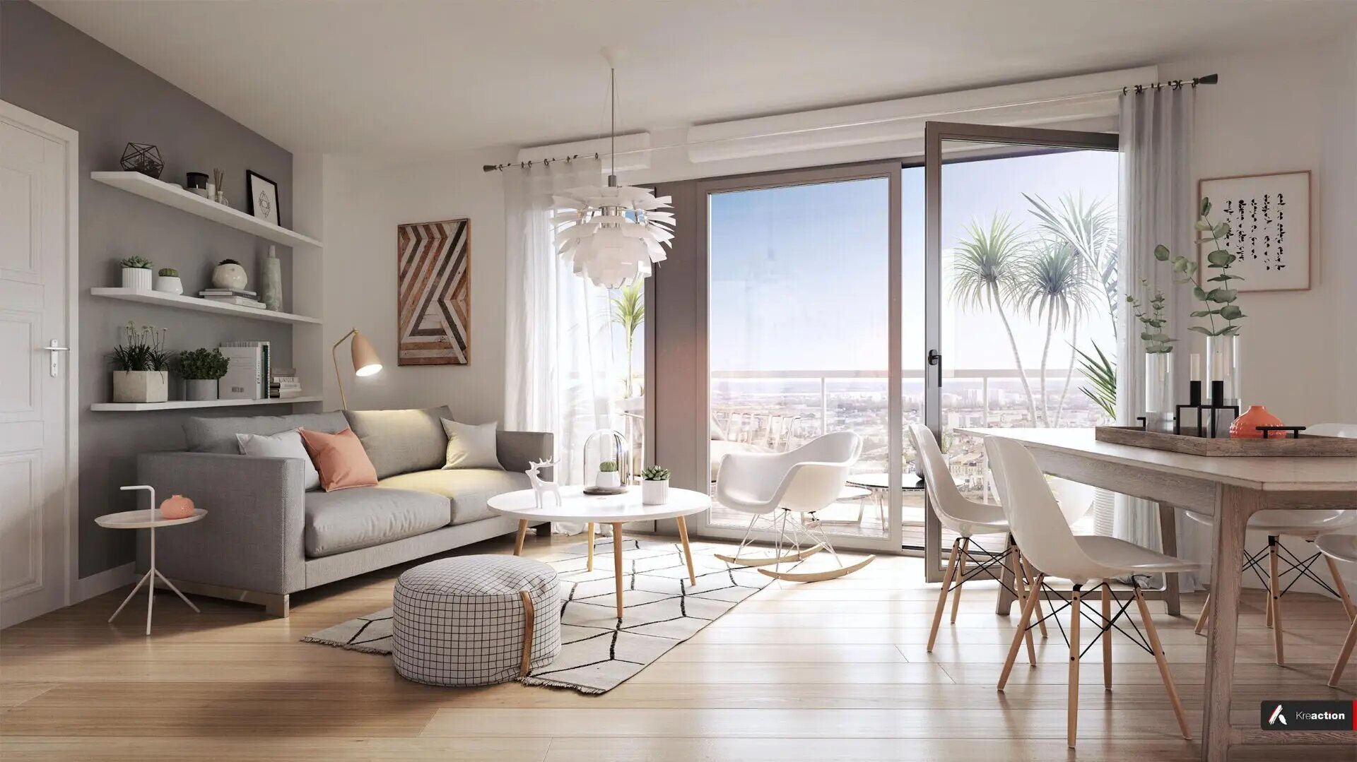 Appartement à vendre, 65m², Cognin