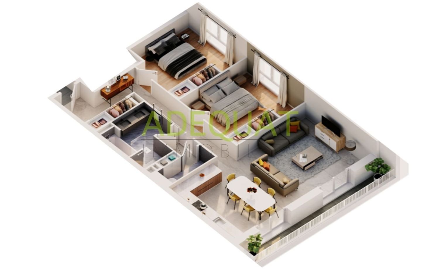 Appartement à vendre, 79m², Saint-André-le-Gaz