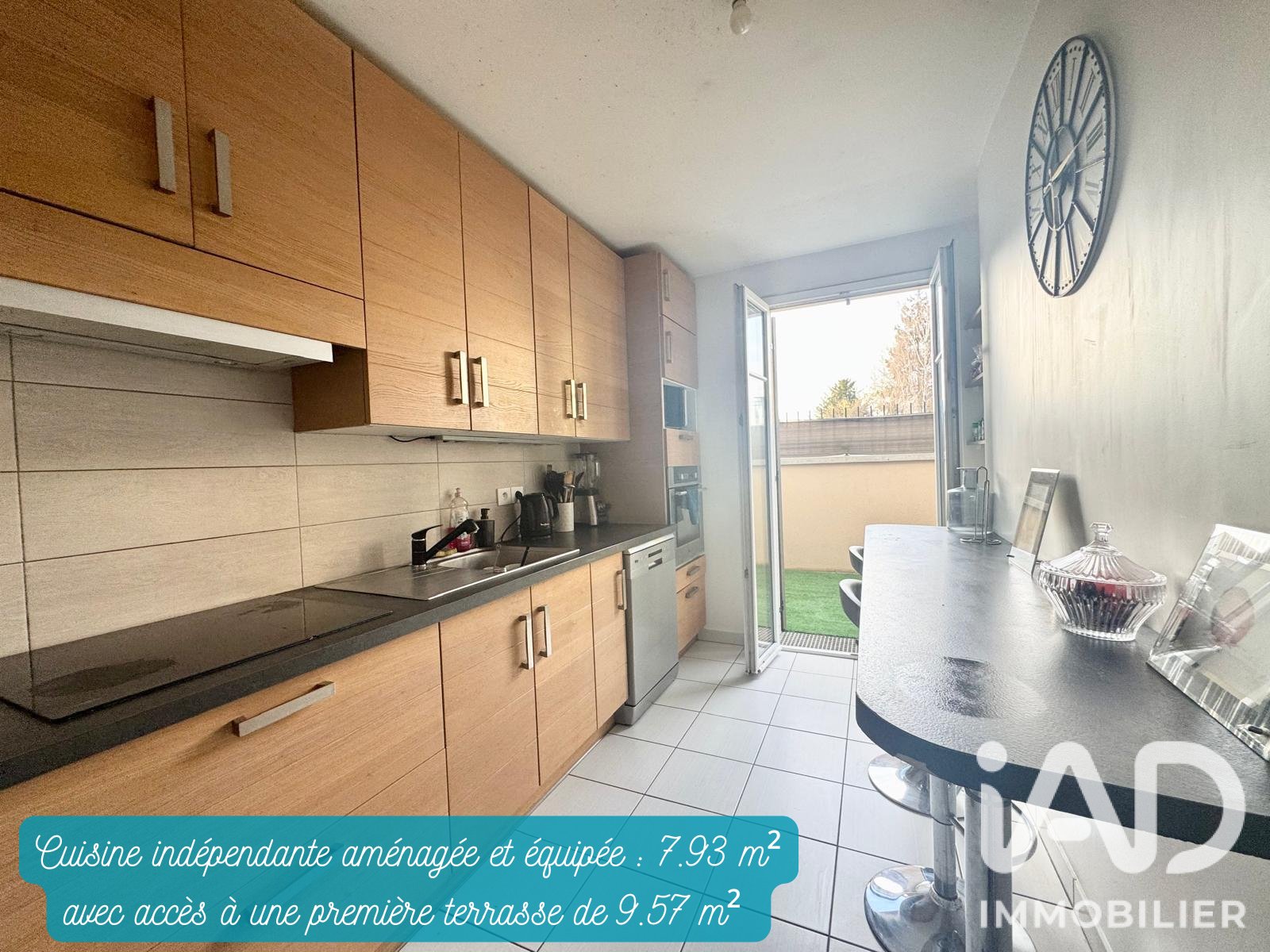 Appartement à vendre, 57m², Pontault-Combault
