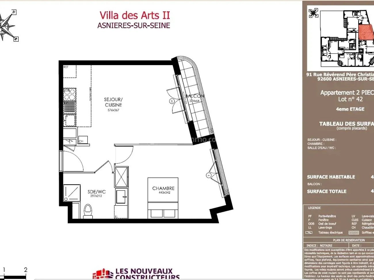 Appartement à louer, NaNm², Asnières-sur-Seine