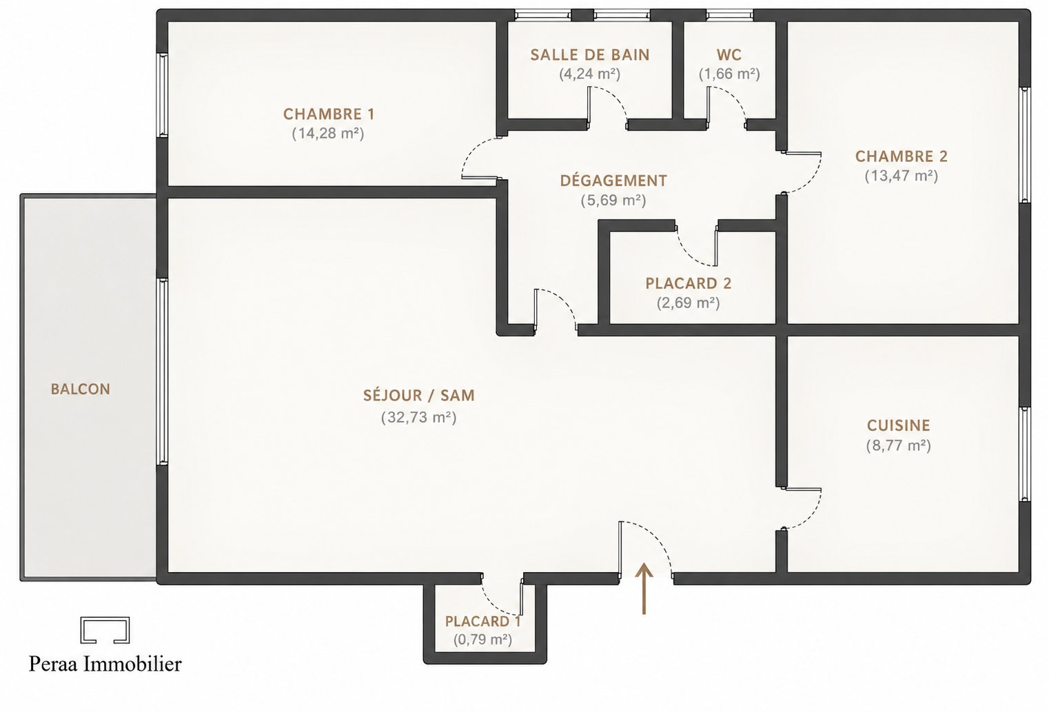 Appartement à vendre, 84m², Saint-Maur-des-Fossés