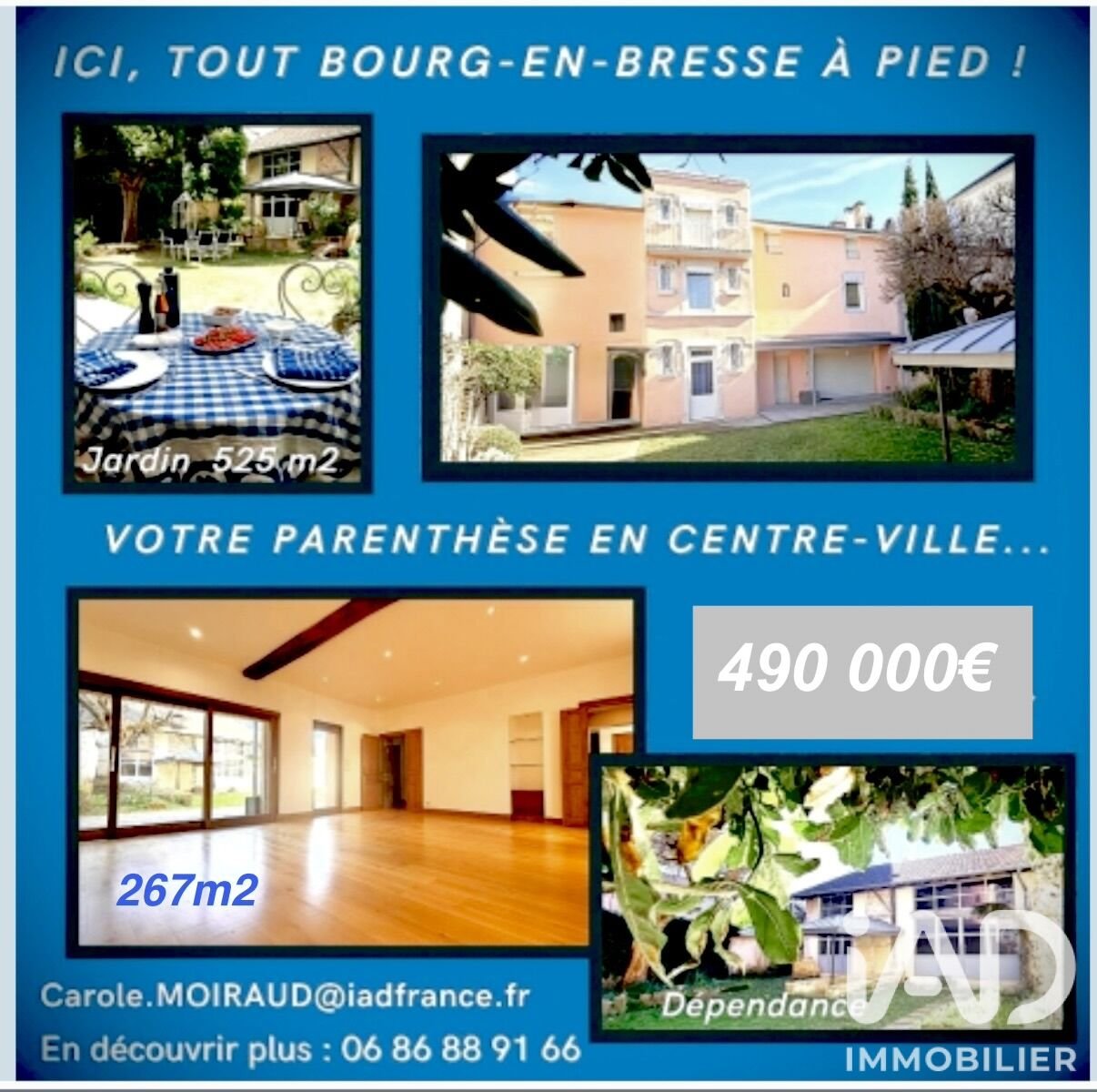 Maison à vendre, 266m², Bourg-en-Bresse