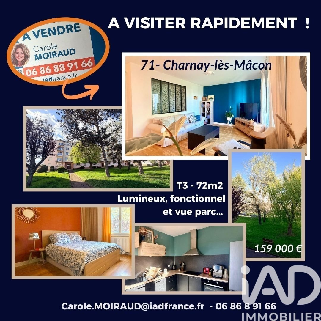 Appartement à vendre, 72m², Charnay-lès-Mâcon